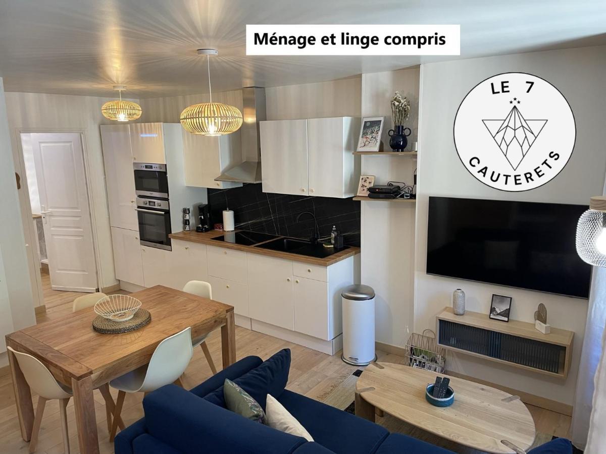 T3 Moderne Et Cosy Avec Linge Et Menage Compris Lägenhet Cauterets Exteriör bild